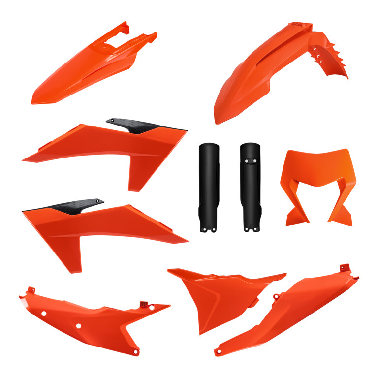 Plastic body kit POLISPORT 91633 OEM color 25'