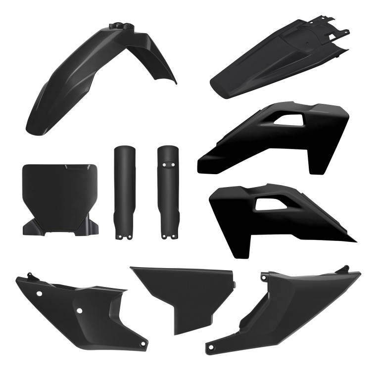 Plastic body kit POLISPORT 91644 black