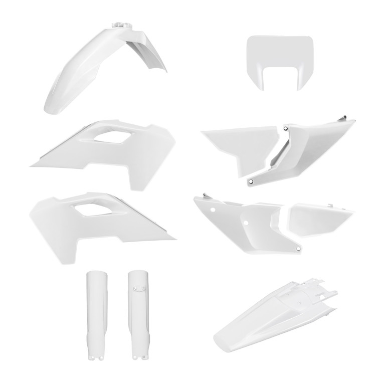 Plastic body kit POLISPORT 91647 White