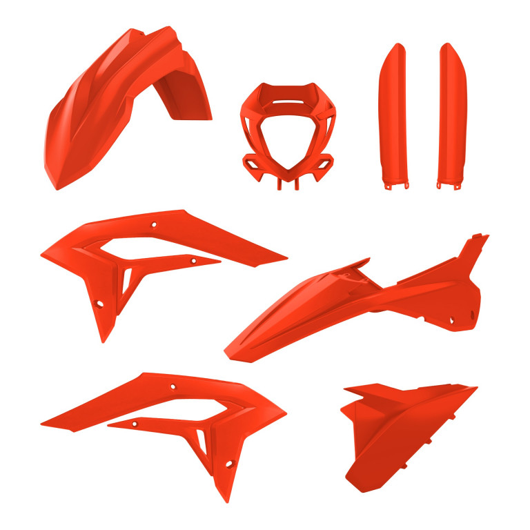 Plastic body kit POLISPORT 91669 Crven for BETA Xtrainer 250 2023-2026, BETA Xtrainer 300 2023-2026