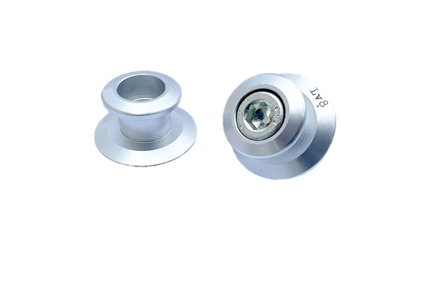 Aluminium bobbins LV8 DIAVOL E201/08125A M8x1,25 silver