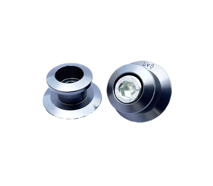 Aluminium bobbins LV8 DIAVOL E201/08125T M8x1,25 titanium