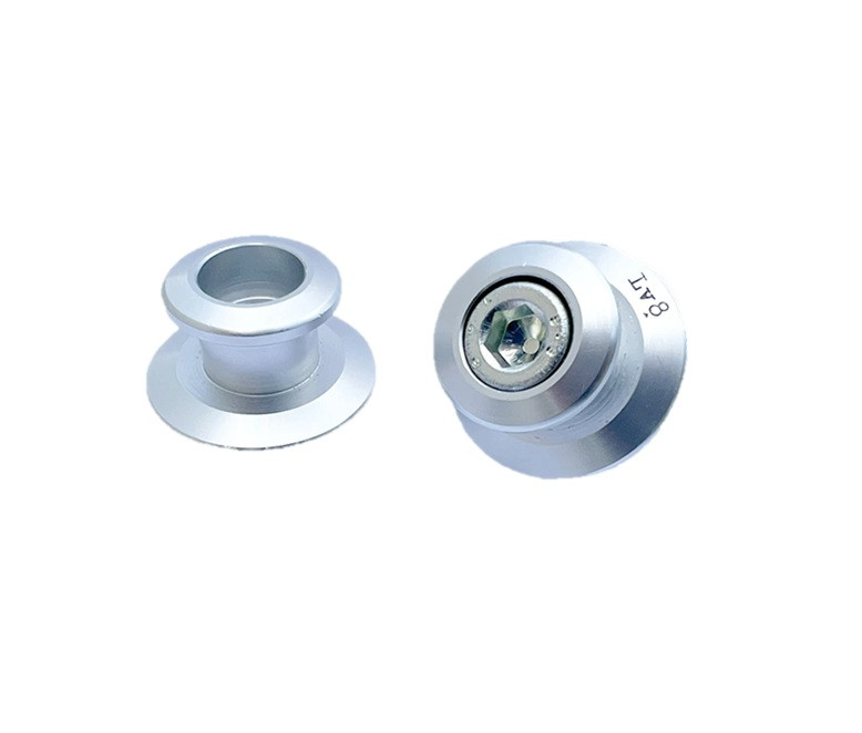 Aluminium bobbins LV8 DIAVOL E201/10100A M10x1,50 silver