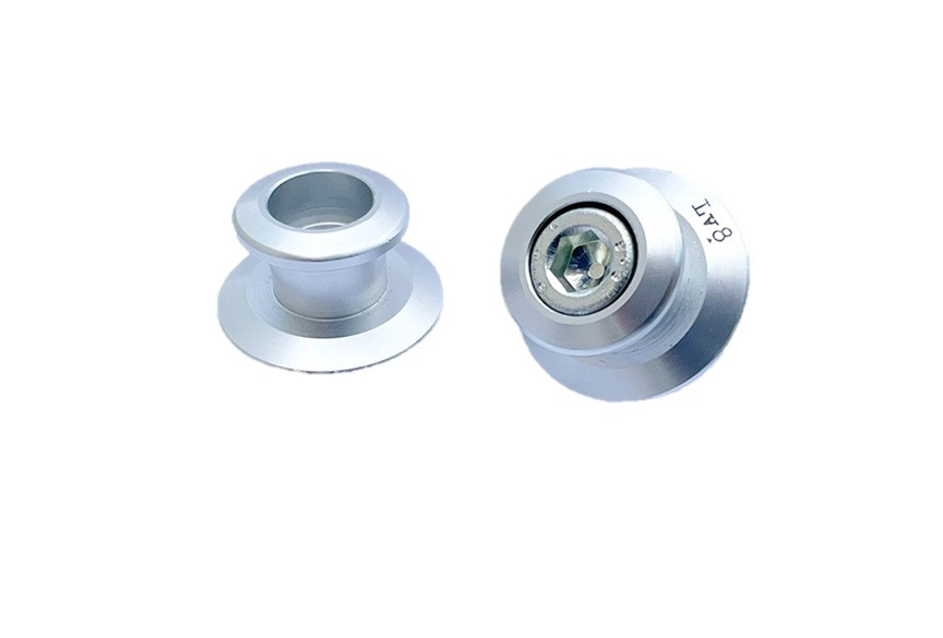 Aluminium bobbins LV8 DIAVOL E201/10125A M10x1,25 silver