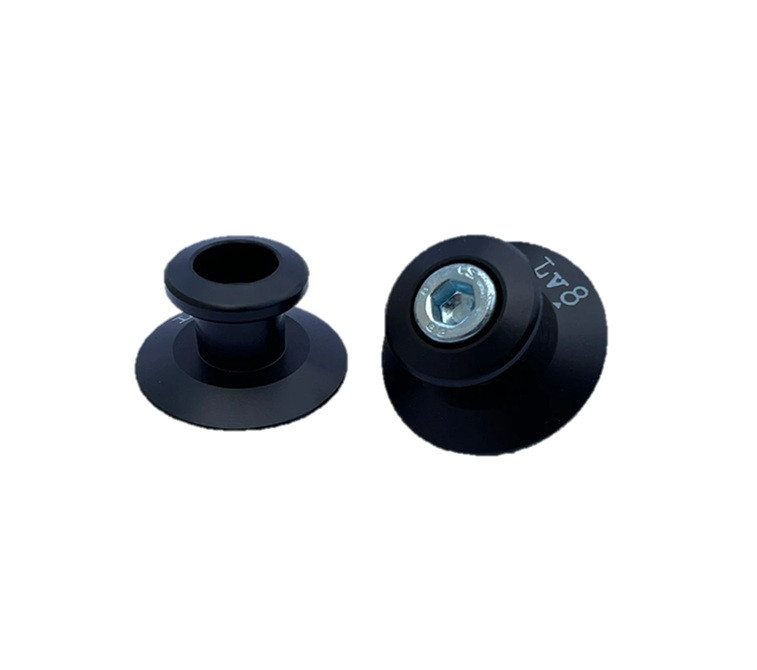Aluminium bobbins LV8 DIAVOL E201/10125N M10x1,25 Crni