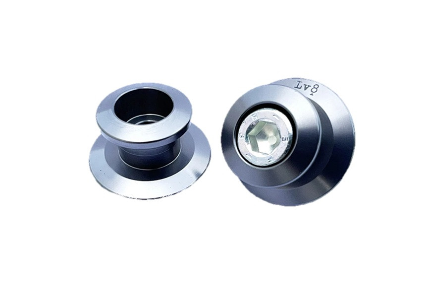 Aluminium bobbins LV8 DIAVOL E201/10125T M10x1,25 titanium