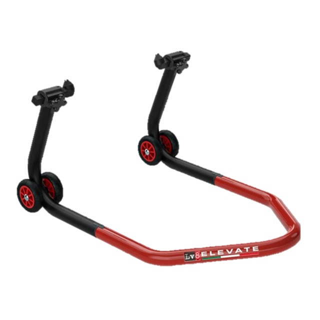 Universal front stand LV8 E600LC.KR with front cone cursors black/red