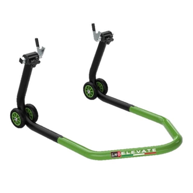 Universal rear stand LV8 E620LV.KG with V fork cursors black/green