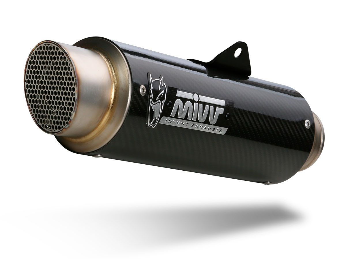 Silencer MIVV GP PRO H.066.L2P Carbon for HONDA X-ADV 750 2017-2026, DUCATI Multistrada V4 / V4S / Sport 1158 2017-2023