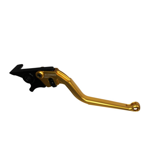 Brake lever ACCOSSATO EDF025 fixed CNC-worked aluminium, gold