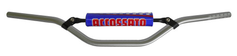 Handlebar ACCOSSATO aluminium, 22 mm silver