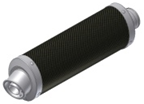 Silencer MIVV ROUND ACC.016.S3 Carbon Ø55 inlet