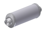 Silencer MIVV OVAL ACC.016.S4 Titanium Ø55 inlet