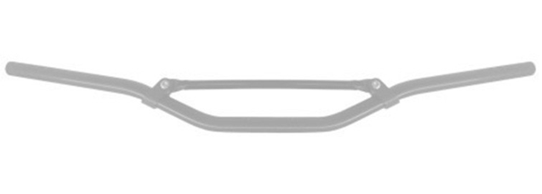 Handlebar ACCOSSATO HB051 Aluminium Made With Constant Diameter - 22 mm crven