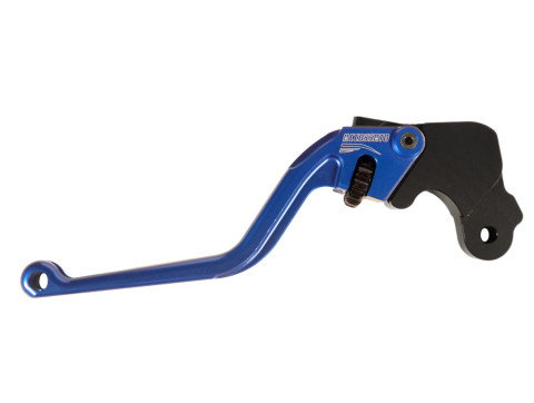 Clutch Lever ACCOSSATO ESC037 fixed CNC-worked aluminium, green