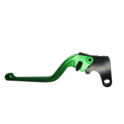 Clutch Lever ACCOSSATO ESY688 fixed CNC-worked aluminium, green