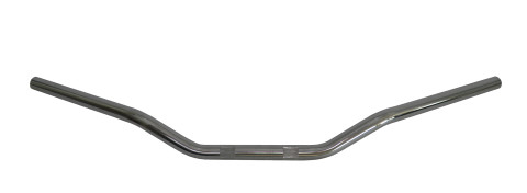 Handlebar ACCOSSATO HB162 Chromed Steel Made With Constant Diameter - 22 mm silver