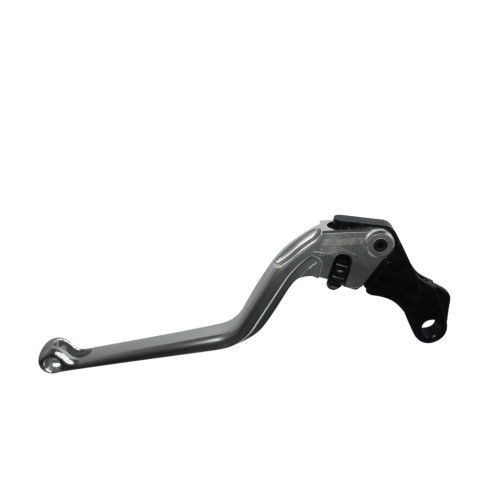 Clutch Lever ACCOSSATO ESH008 fixed CNC-worked aluminium, silver