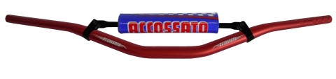 Handlebar ACCOSSATO HB074 Aluminium Made With Variable Diameter - 28.5 mm Crni