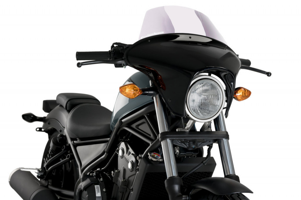 Windscreen PUIG BATWING SML 21060W clear long