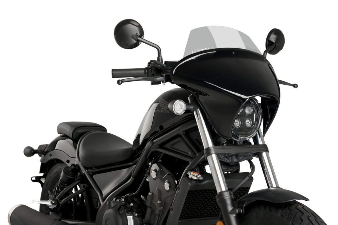 Windscreen PUIG BATWING SML 21064H smoke long