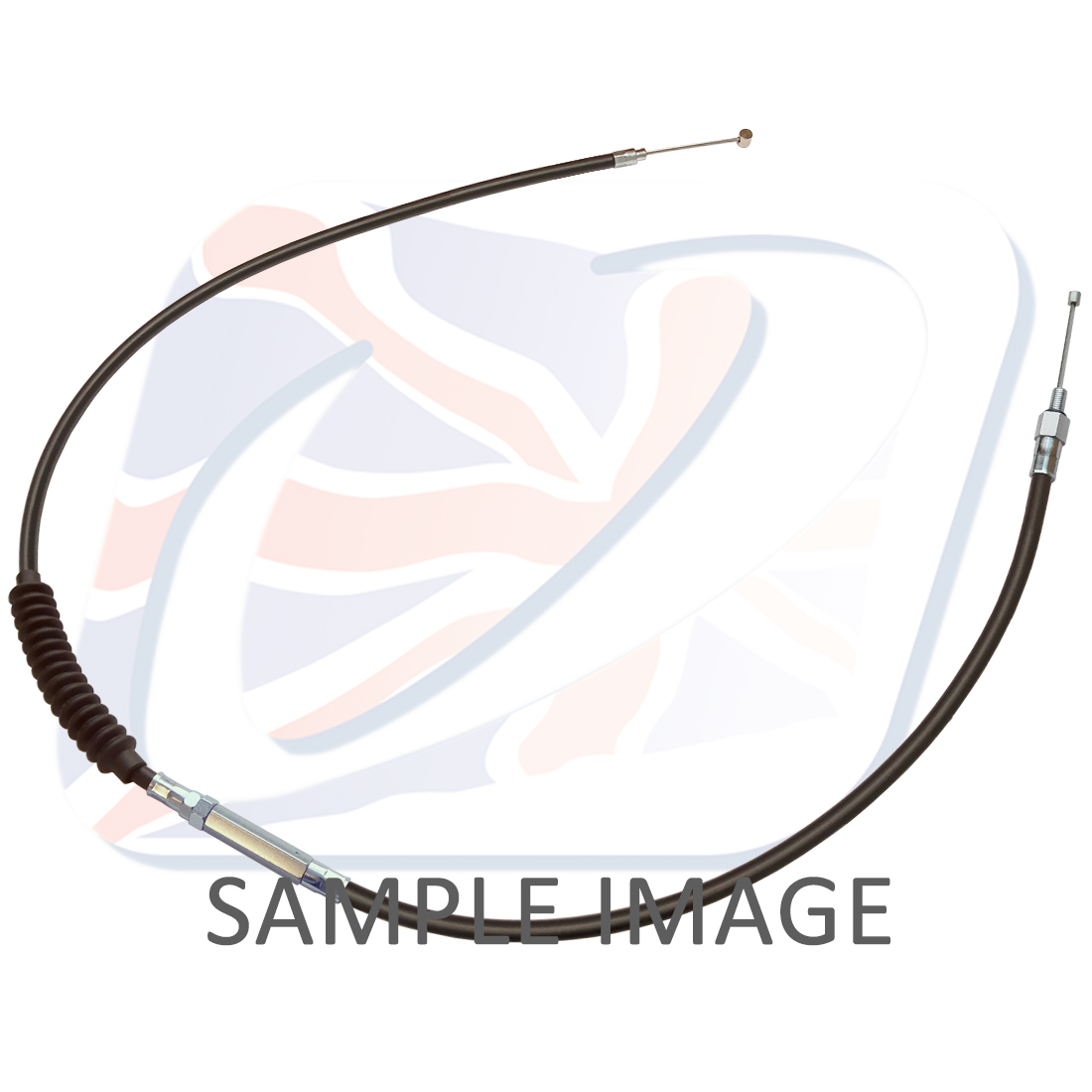 Kabel za kvačilo Venhill B04-3-100 featherlight Crni
