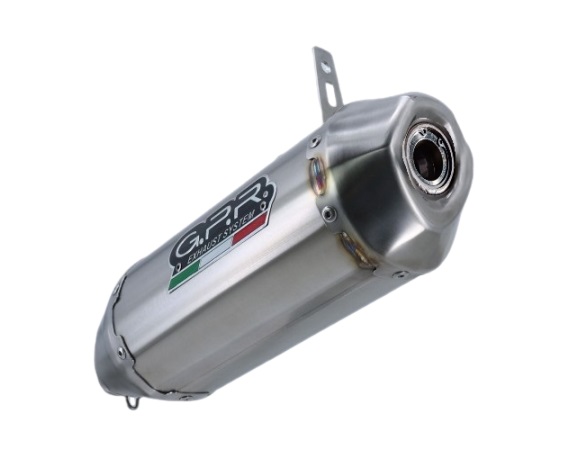 Slip-on exhaust GPR PENTACROSS INOX ATV.49.PENIO Brushed Stainless steel
