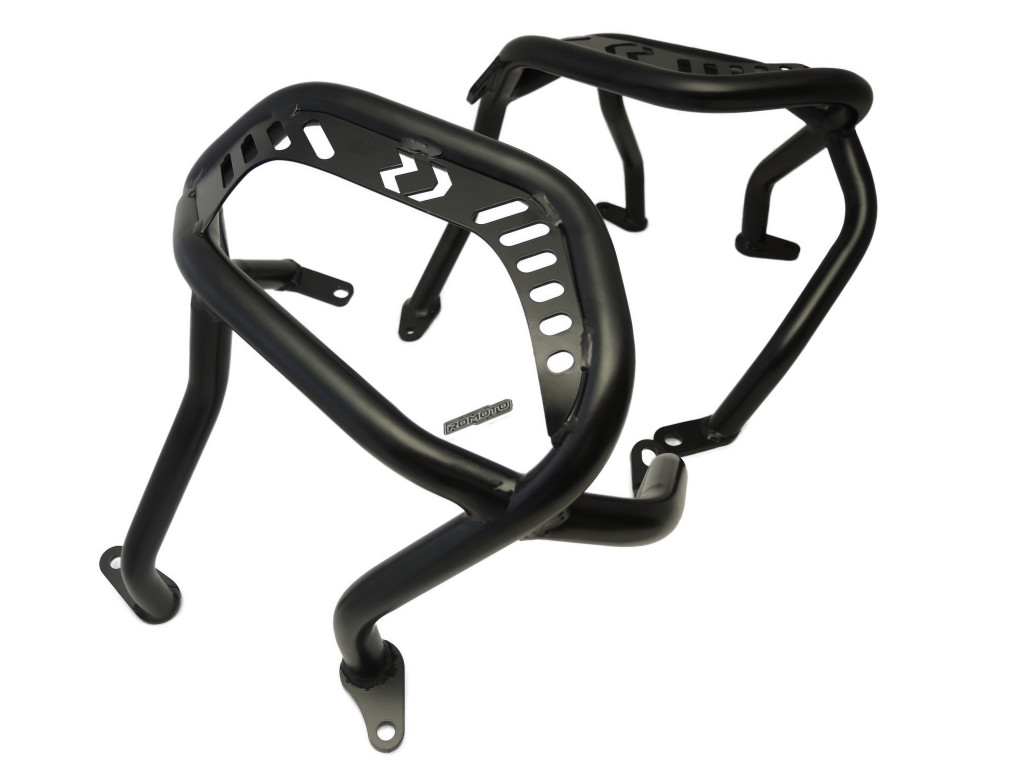 Engine guards RDMOTO CF121KD matt black lower for BMW R 1200 GS 2013-2019