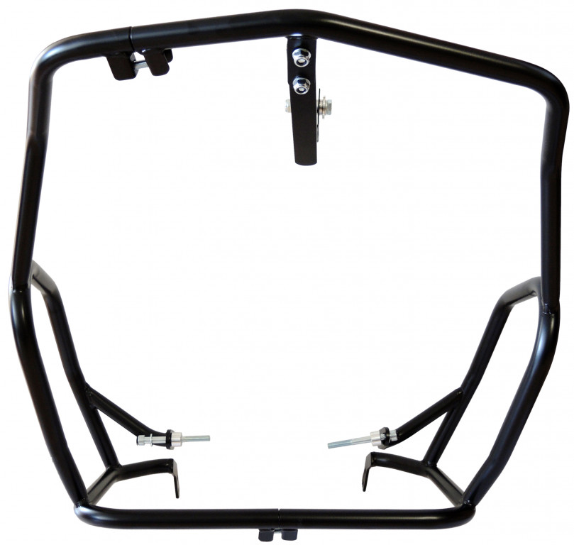 Engine guards RDMOTO CF128KD matt black for KAWASAKI KLV 1000 2004-2006
