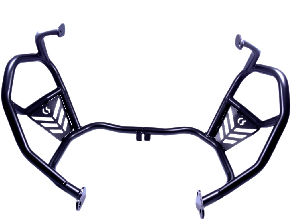 Engine guards RDMOTO CF129KD matt black lower for KTM Adventure 790 / R 2019-2020, KTM Adventure 890 /R/L 2021-2023