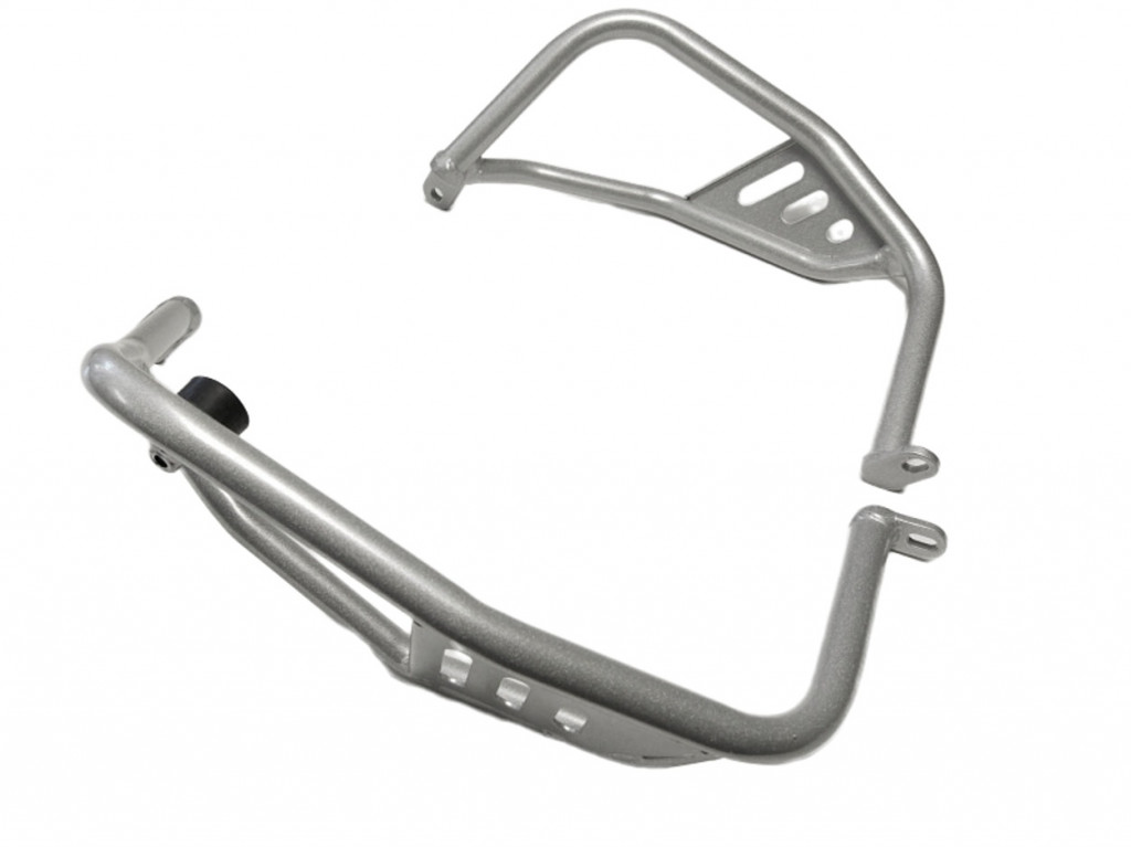 Engine guards RDMOTO CF55S matt silver lower