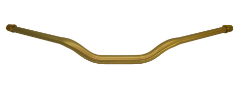Handlebar ACCOSSATO HB183 Aluminium Made With Variable Diameter - 28.5 mm zlato