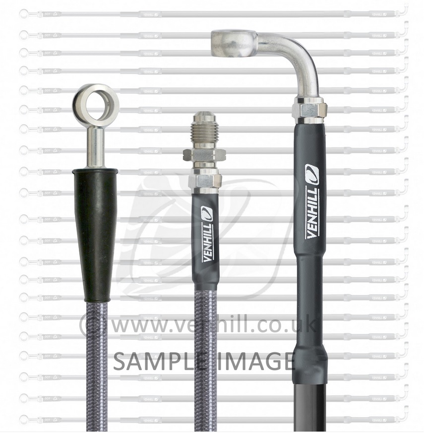 Front brake hose Venhill M05-1-103/P Clear