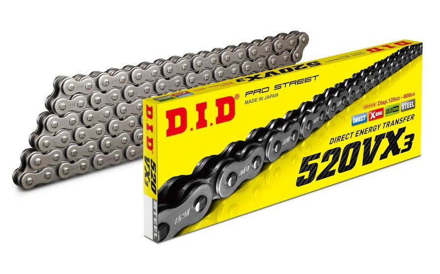 VX series X-Ring chain D.I.D Chain 520VX3 1920 L