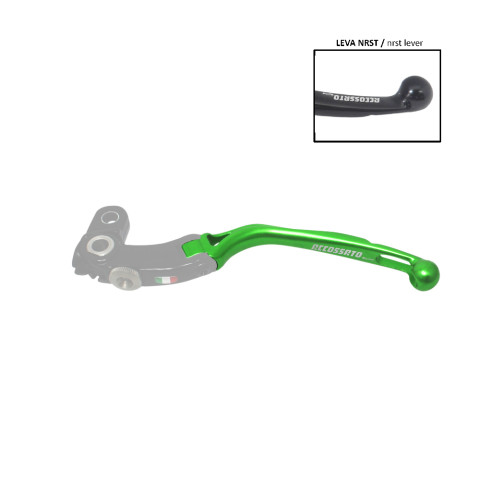 Only spare handle ACCOSSATO LV032 for ACCOSSATO full clutch lever green