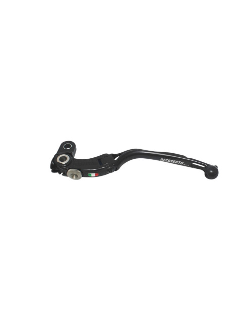 Folding lever ACCOSSATO LV031 in aluminium for ACCOSSATO full clutch Crni