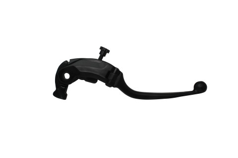 Adjustable folding lever ACCOSSATO LV019 in aluminium for Nissin radial brake master cylinder Crni