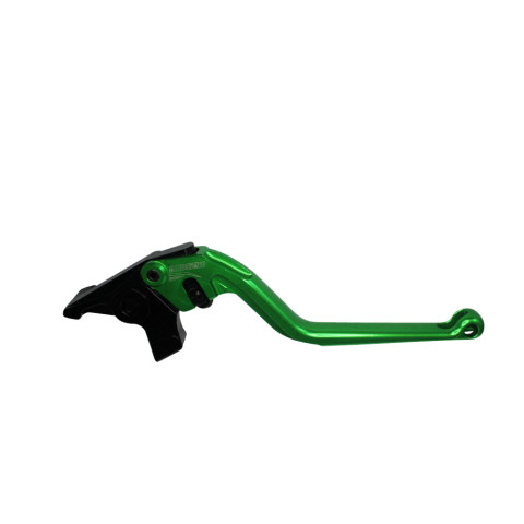 Brake lever ACCOSSATO EDF044 fixed CNC-worked aluminium, green