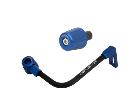 Lever guard in aluminium + left end ACCOSSATO DE004 with black hose and joint right
