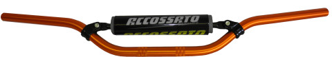 Handlebar ACCOSSATO aluminium, 22 mm orange