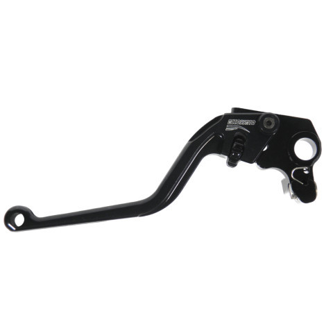 Clutch Lever ACCOSSATO ESC022 fixed CNC machined aluminium, black