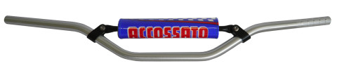 Handlebar ACCOSSATO aluminium, 22 mm silver