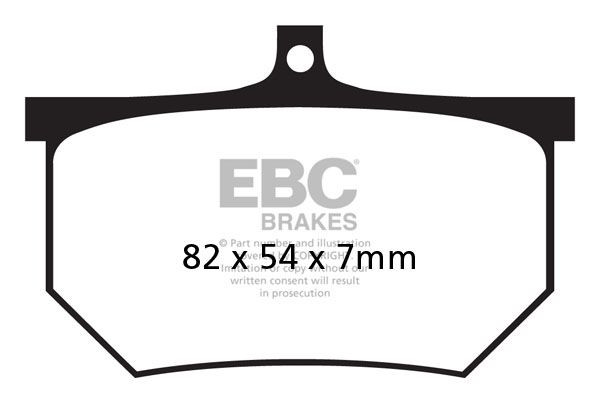 Disk pločice EBC FA107/2A