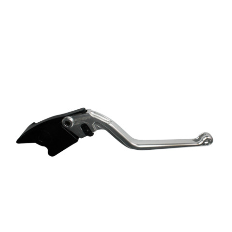 Brake lever ACCOSSATO EDF012 fixed CNC-worked aluminium, silver