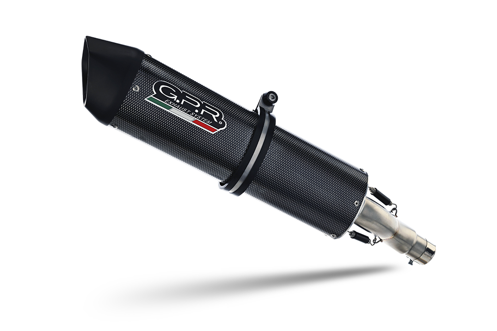 Slip-on exhaust GPR FURORE CAN.8.CAT.FUPO Matte Black