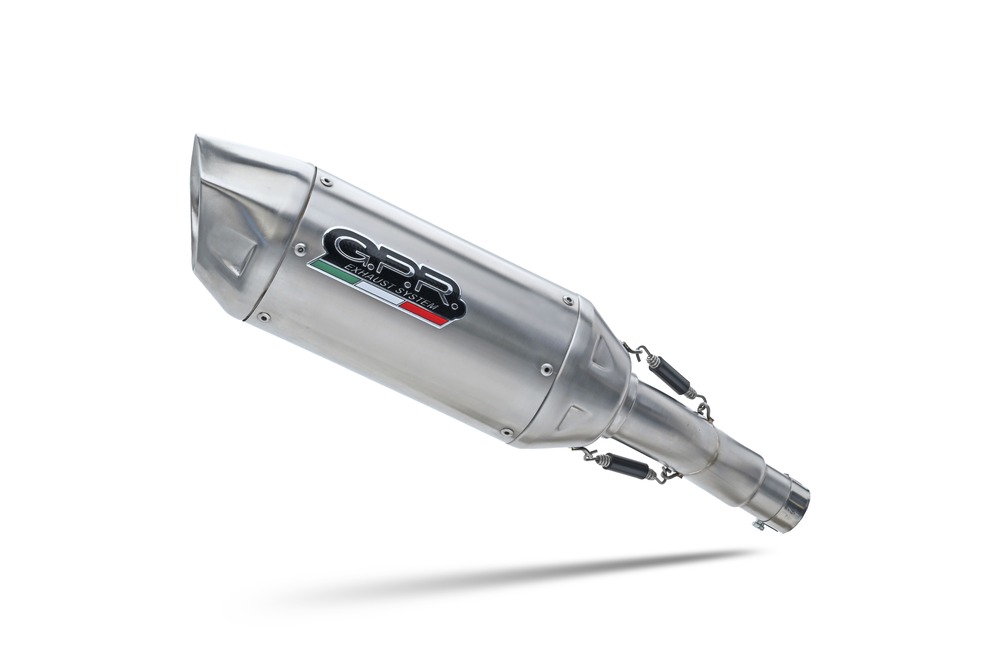 Slip-on exhaust GPR FURORE-X INOX KT.209.3FXSC Matte Black