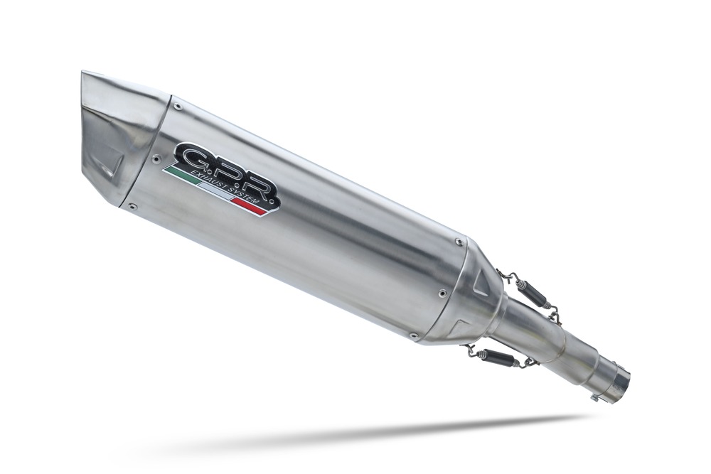 Slip-on exhaust GPR FURORE-X INOX K.112.FXSC Matte Black