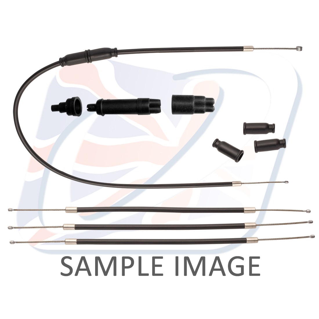Choke Cable Venhill T01-5-105-BK Crni