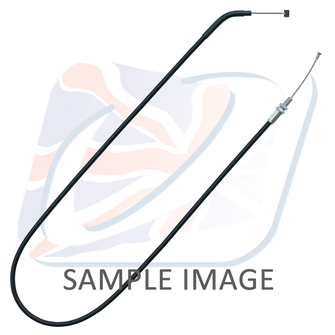 Kabel za kvačilo Venhill S01-3-105-BK featherlight Crni