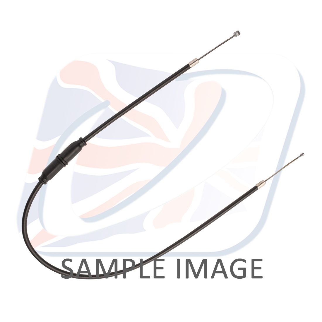 Rear brake cable Venhill P01-2-101-BK Crni